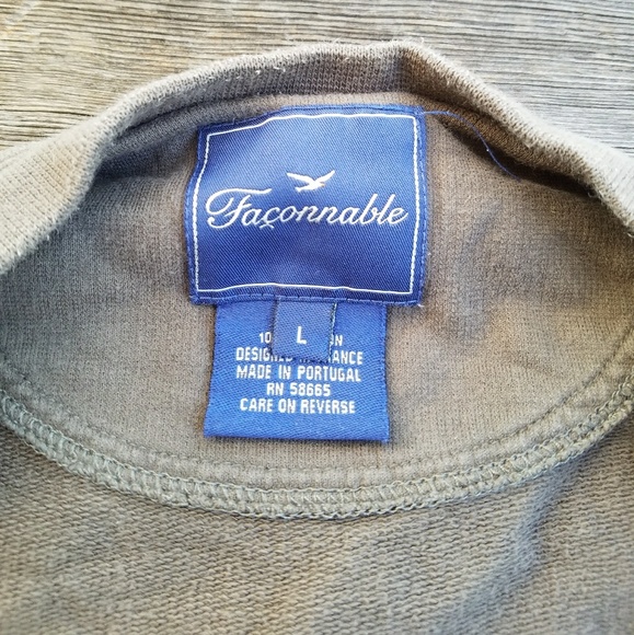 Faconnable Pullover Sweater Large L - Picture 3 of 4
